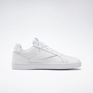 Adidasy Damskie Reebok Royal Complete Clean LX Białe Złote PL 02GDVIK